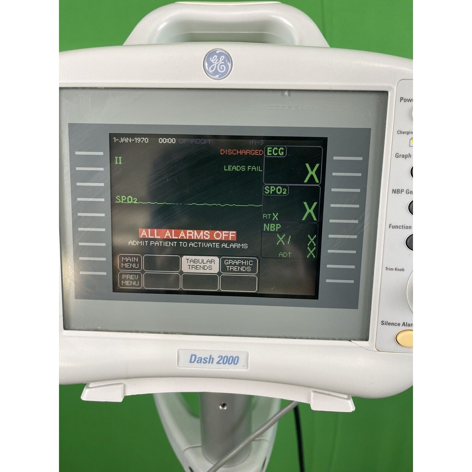 GE Healthcare Dash 2000 Patient Monitor