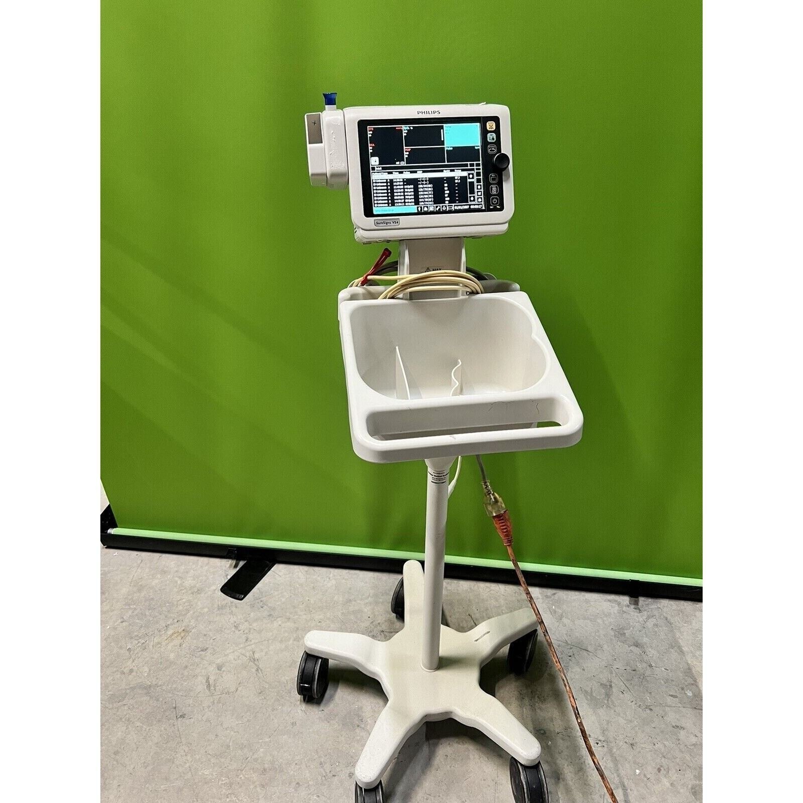 PHILIPS SURESIGNS VS4 863283 VITAL SIGNS MONITOR. Display Only, NO Stand