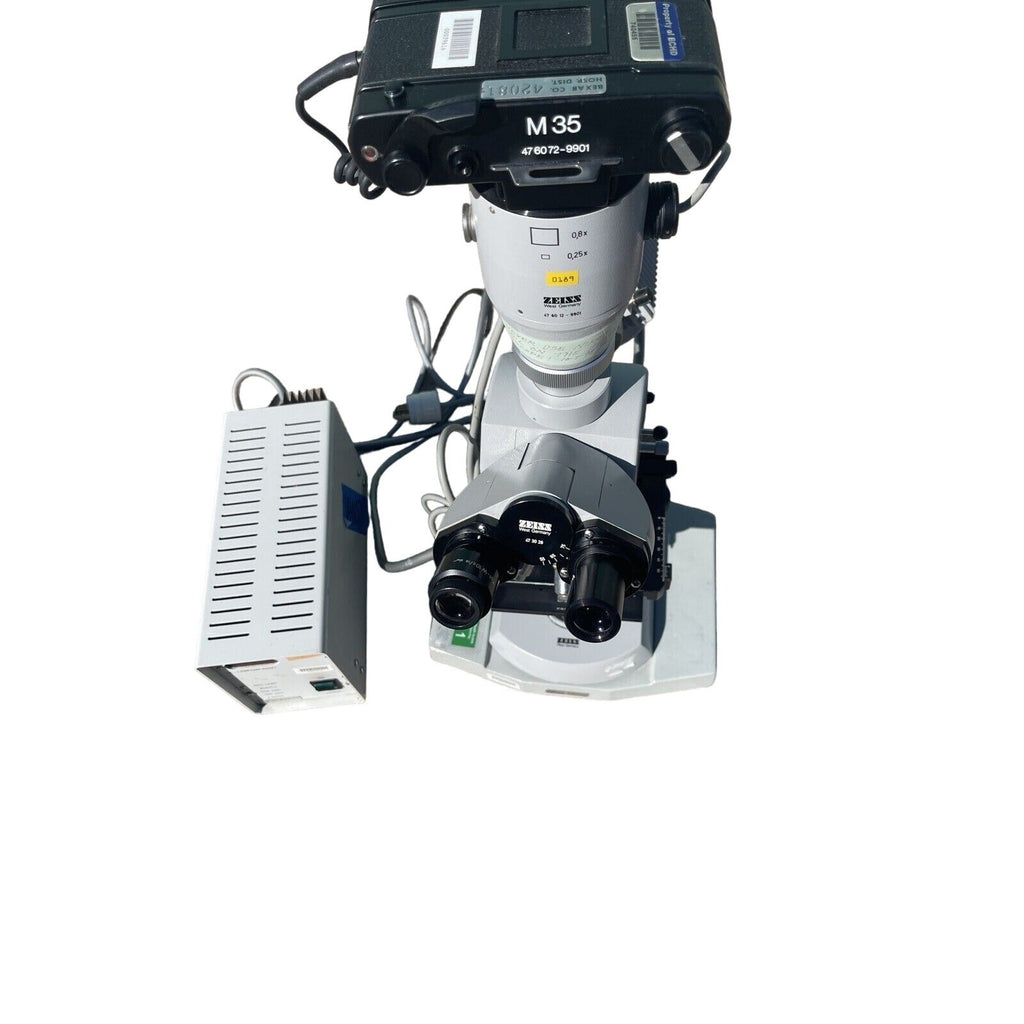 Upgraded Carl Zeiss Montagesatz T-UL Microscope 4628 With Extras