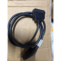 HATCHMED XFR MAGNETIC 37-PIN STRAIGHT FEMALE, RIGHT ANGLE 37-PIN, 6 FT