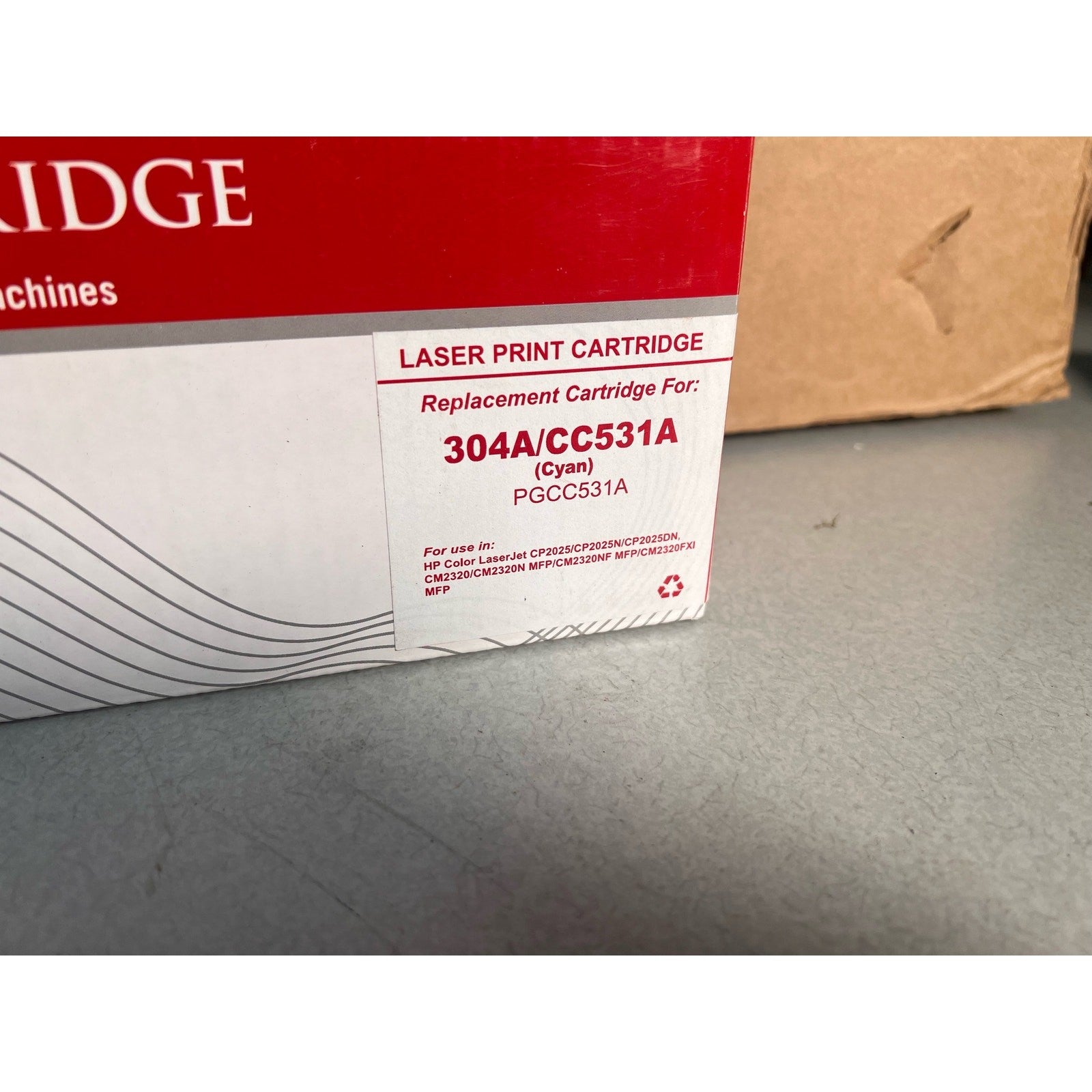 PREMIUM TONER LASER PRINT CARTRIDGE 304A/CC531A (Cyan) PGCC531A