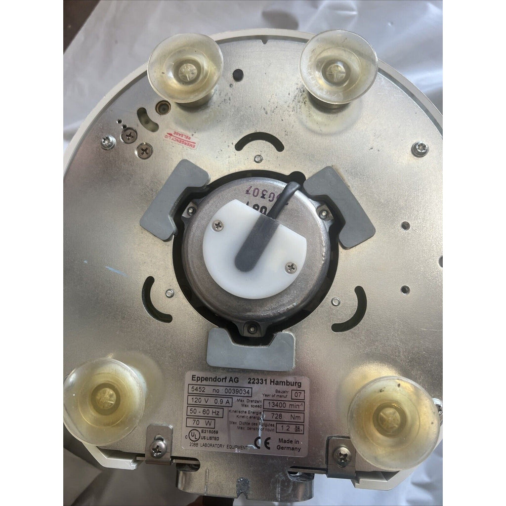 Eppendorf 5453 Mini Spin Plus Centrifuge W F-45-12-11 Rotor 12 x 1.5ml 14,500RPM